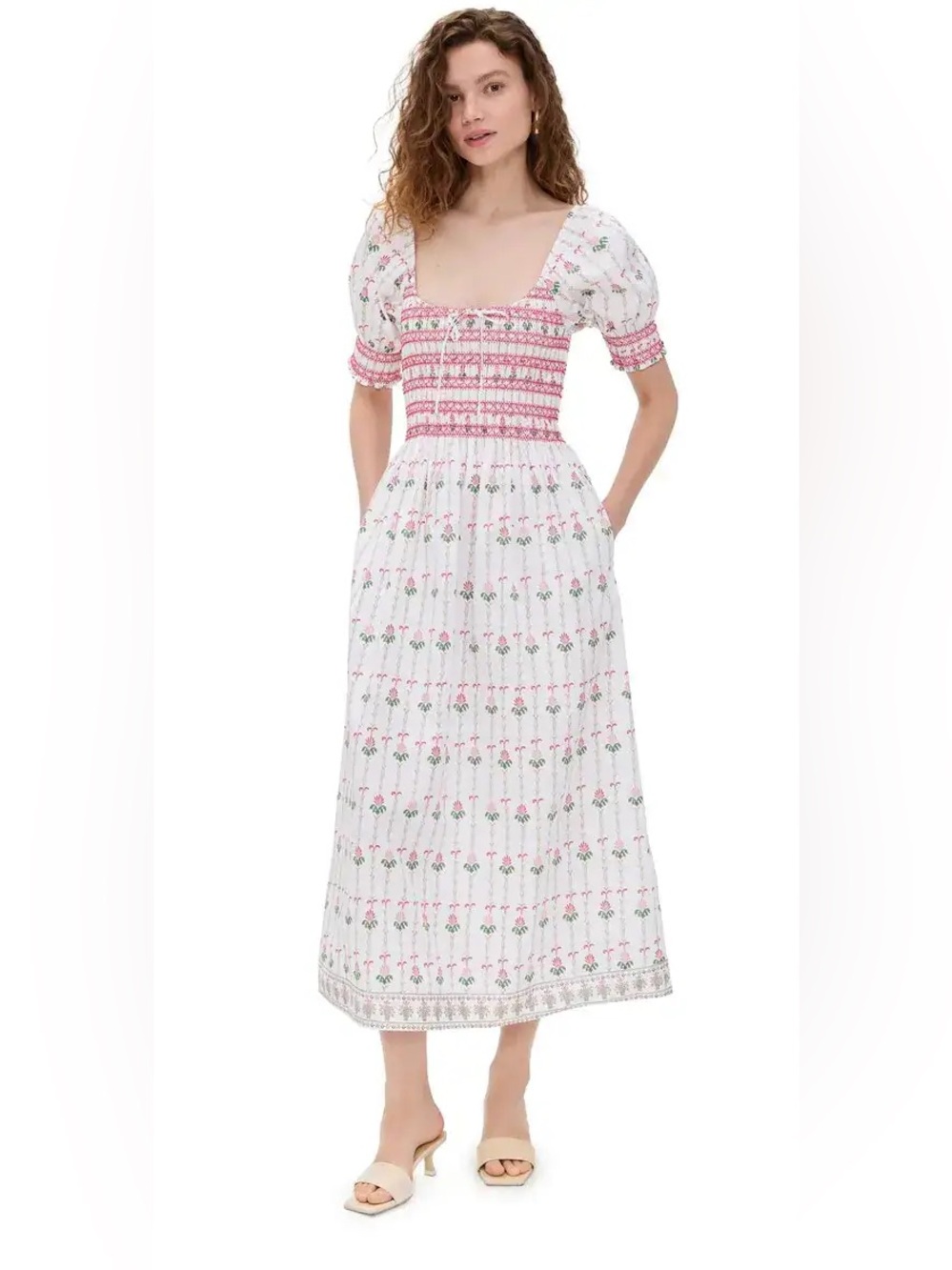 *NWT* Hill House Home, The Madeline Nap Dress, Trailing Fern